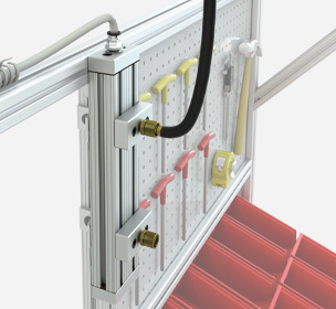 Custom workstations with 80/20